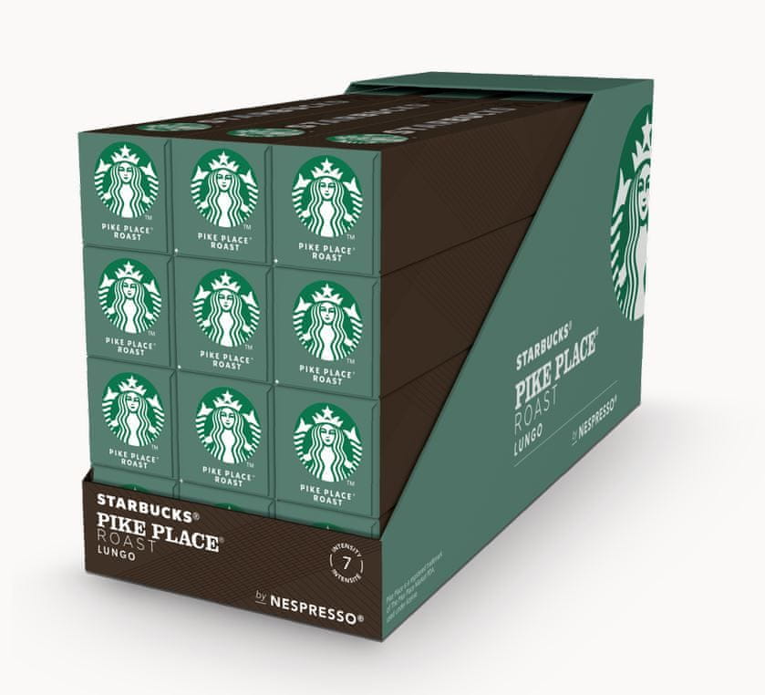 Starbucks by Nespresso® Pike Place Roast 12x10 kapsúl